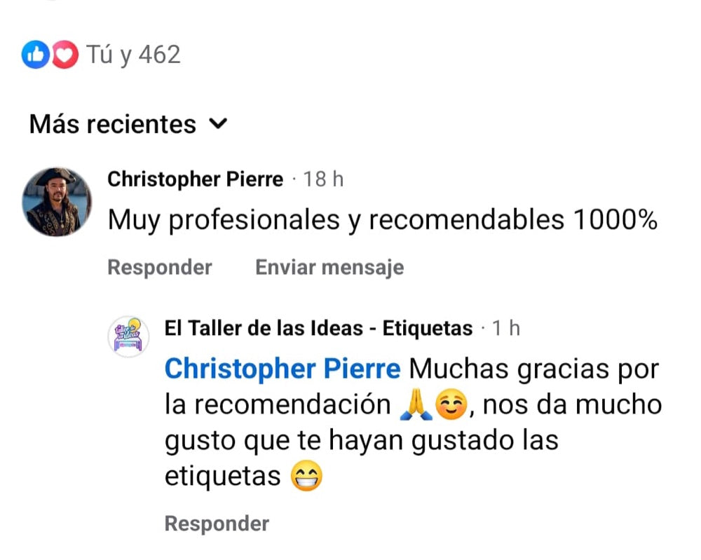 Reseña real de cliente de El Taller de Ideas